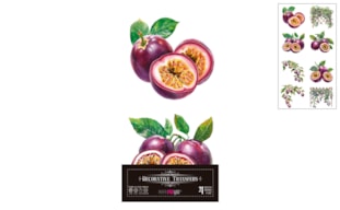 DECOR TRANSFERS 15X30CM MARACUYAS PFY-15722