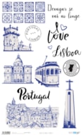 PAPEL ARROZ 54X33CM LISBOA X PFY-15518