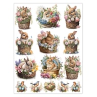 RICE PAPER 35X50CM RABBIT 2390-99821