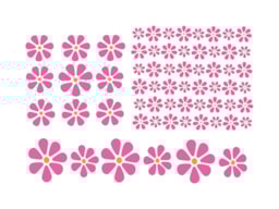 STENCIL 21X15CM FLORAL 300021188 ACRILEX