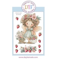 TRANSFER DTF-087P 14.28X19CM HADA CON FRESAS