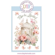 TRANSFER DTF-072G 20X28.5CM JAULA COM PAJARO