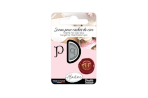 SINETE LATAO D. 1.9CM  71316 LETRA DUPLA P BLISTER