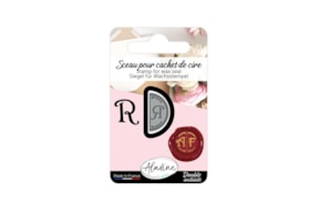 SINETE LATAO D. 1.9CM  71318 LETRA DUPLA R BLISTER