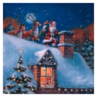 PAQUETE 20 SERVILLETAS 33x33CM PAI NOEL CHIMENEA 303533