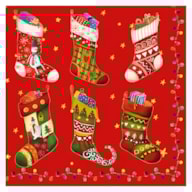 SET 20 NAPKIN 33x33CM SOCKS PRESENTS 312004
