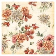 PAQUETE 20 SERVILLETAS 33x33CM FLORES 342077