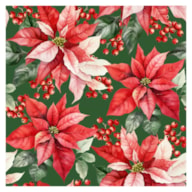 PAQUETE 20 SERVILLETAS 33x33CM FLOR DE PASCUA 314577