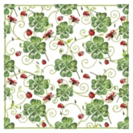 PAQUETE 20 SERVILLETAS 33x33CM TREBOLES 371615