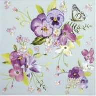 PAQUETE 20 SERVILLETAS 33x33CM PENSIAMENTOS 005601