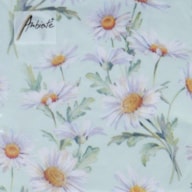 PAQUETE 20 SERVILLETAS 33X33CM BEAUTIFUL DAISIES GREEN