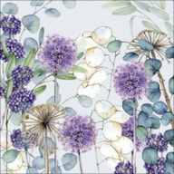 PAQUETE 20 SERVILLETAS 33X33CM LUNARIA GREEN