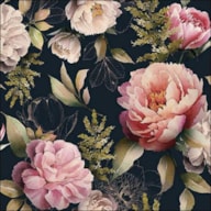 PAQUETE 20 SERVILLETAS 33X33CM PIONIES COMPOSITION