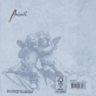 PAQUETE 20 SERVILLETAS 33X33CM ANGELS SILVER