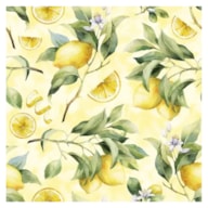 PAQUETE 20 SERVILLETAS 33x33CM LIMONES 344657