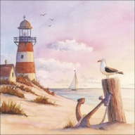 PAQUETE 20 SERVILLETAS 33X33CM SUNSET