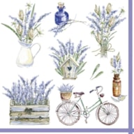 PAQUETE 20 SERVILLETAS 33X33CM RUSTIC PROVENCE