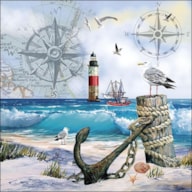 PAQUETE 20 SERVILLETAS 33X33CM ANCHORAGE