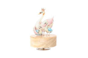 BASE C/ CISNE C/MUSICA D.10 X 3.5CM / 5CM