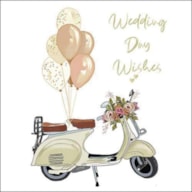 PAQUETE 20 SERVILLETAS 33X33CM WEDDING DAY WISHES