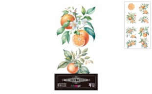 DECOR TRANSFERS 15X30CM NARANJAS PFY-15723