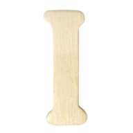 LETRA I MADERA 4CM  RAYHER