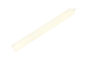 VELA BATIZADO CILINDRICA 3.5X31CM MARFIM