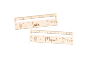 REGLA C/ NOMBRE PERSONALIZABLE 16X4.6X0.3CM CHOUPO