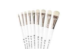 LG WHITE BRISTLE CAT TONGUE BRUSHES FOR FABRIC