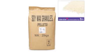 CERA SOJA 25KG  ALTO PONTO FUSAO GRANULADA