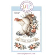 TRANSFER DTF-089G 20X28.5CM GALLINA