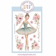 TRANSFER DTF-109G 20X28.5CM BAILARINA