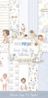 COLECCION 10 PAPEIS SCRAP 15X30CM SWEET BABY BOY PFY-14461