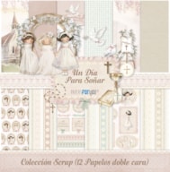 BLOCO 12 PAPELES SCRAP 30x30cm DIA PARA SOÑAR PFY-15965