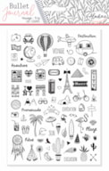 STAMPO BULLET JOURNAL VIAGEM  03914