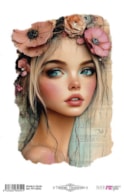 THERMO TRANSFERS 20X30CM GIRL III  PFY-15692