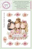 STICKER MULTISUPERFICIE TRANSP. UV-085 11.4X14.3CM MENINAS