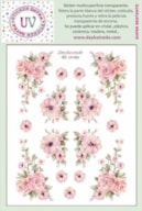 STICKER MULTISUPERFICIE TRANSP. UV-088 11.4X14.3CM FLORES