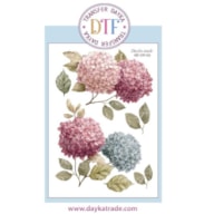 TRANSFER DTF-085G 20X28.5CM  HORTENSIAS