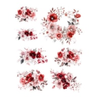 TRANSFER UV PREMIUM L 20X25CM RAMILLETES 2 ARTIS DECOR