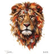 TRANSFER DTF TEXTIL 25X30CM TECNO LEON ARTIS DECOR
