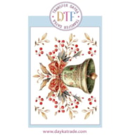 TRANSFER DTF-068P 14.28X19CM RAMAS Y CAMPANA