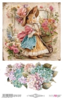 THERMO TRANSFERS 20X30CM RABBITS & GARDEN III PFY-16176