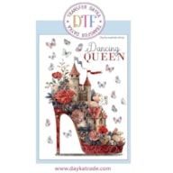 TRANSFER DTF-130P 14.28X19CM DANCING QUEEN