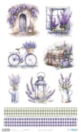 PAPEL ARROZ 54X33CM LAVENDER V PFY-16457