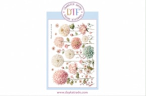 TRANSFER DTF-138P 14.28X19CM FLORES