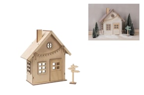 KIT CASA MADEIRA 13.5X6.5X17.5CM RAYHER