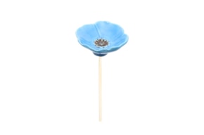 FLOWER D.7.5 X 24CM  PASTEL BLUE