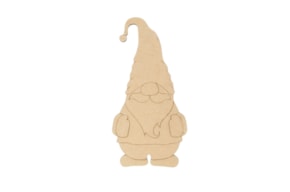 SET 2 GNOMES 14.5X30X.03CM MDF