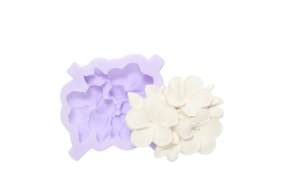 SILICON MOLD FLOWERS 6X5X2CM MLD